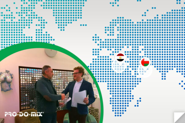 PRO-DO-MIX consolida la propria presenza in Egitto e Qatar: firmata una partnership con SHOTEC Group
